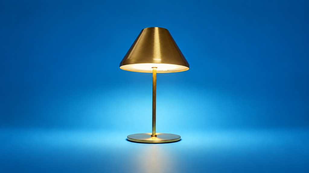 Aurmio Midnight Halo Conical Lamp