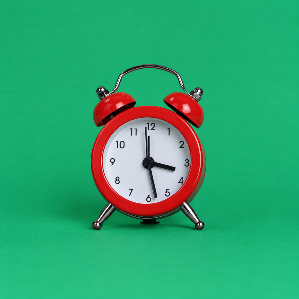 Aurmio Tempora Twin Bell Alarm Clock