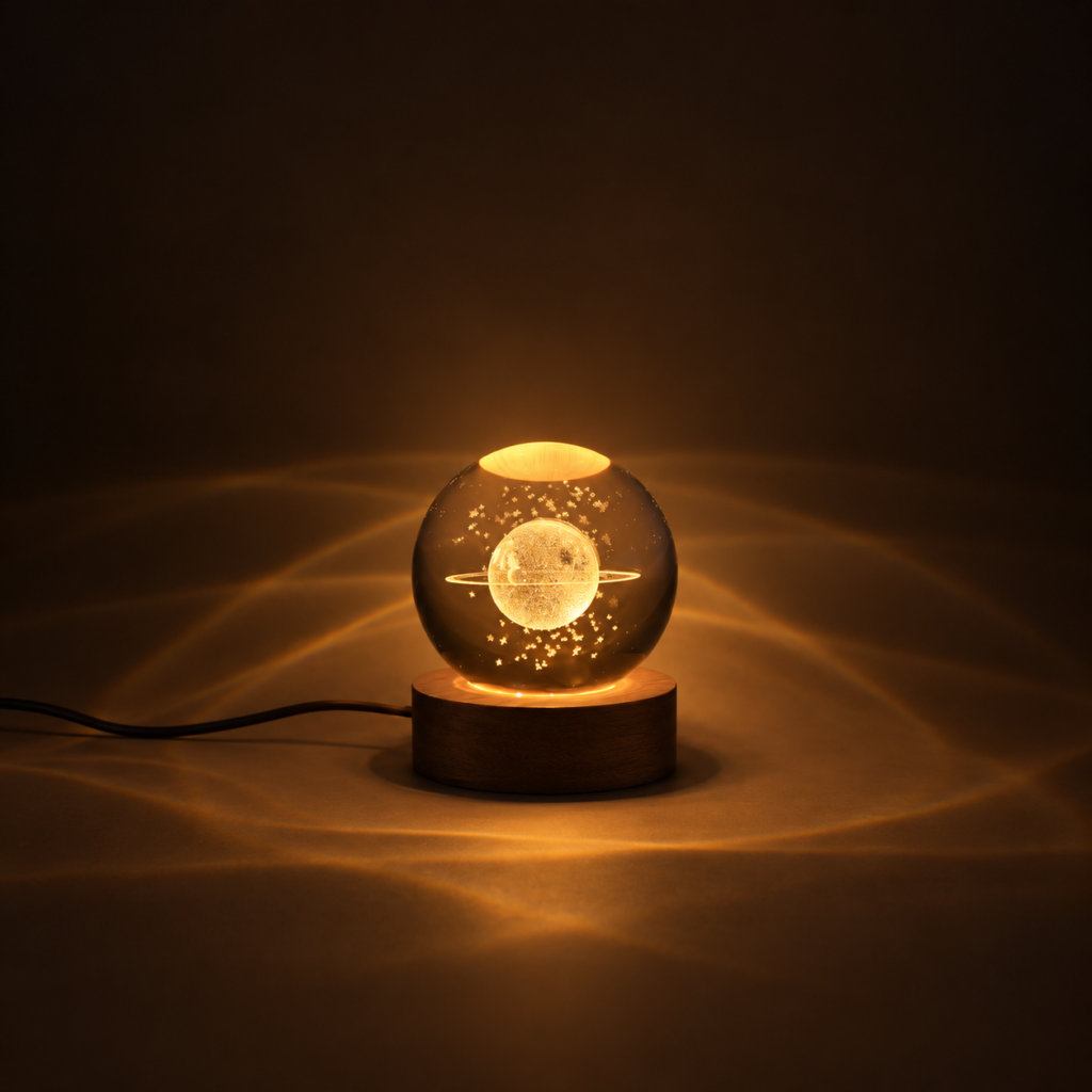 Aurmio Orbitra Crystal Ball Lamp